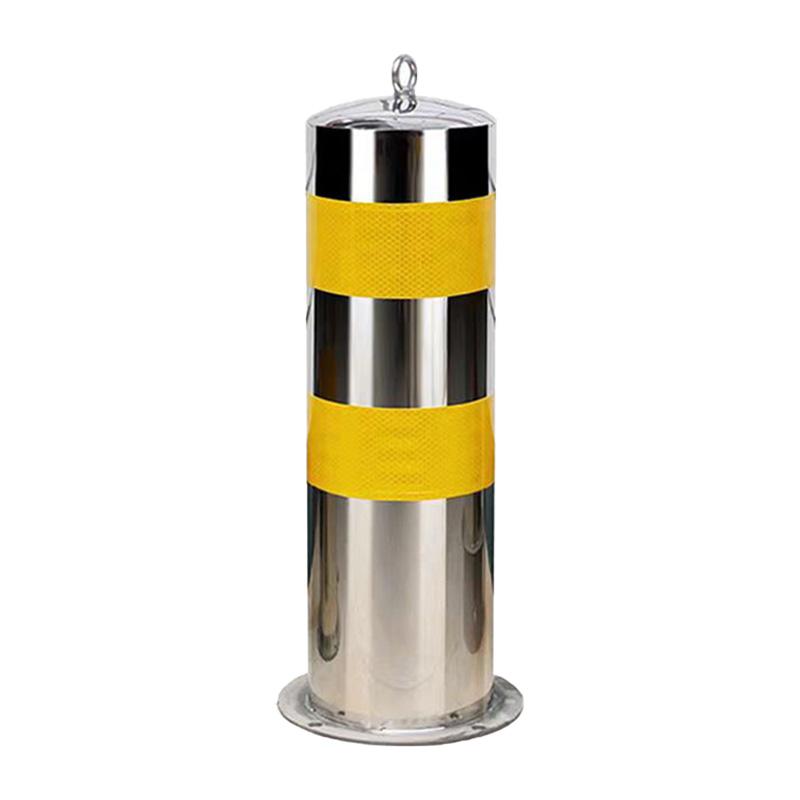 昊步 201不锈钢管警示柱，219直径×50cm高×1.5厚固定 售卖规格：1个