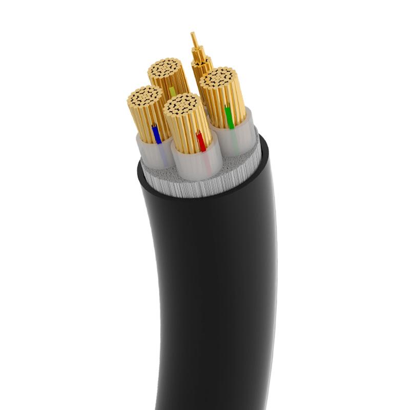 世腾 铜芯交联聚乙烯绝缘聚氯乙烯护套阻燃电缆，ZC-YJV-0.6/1kV-4*16+1*10 售卖规格：1米