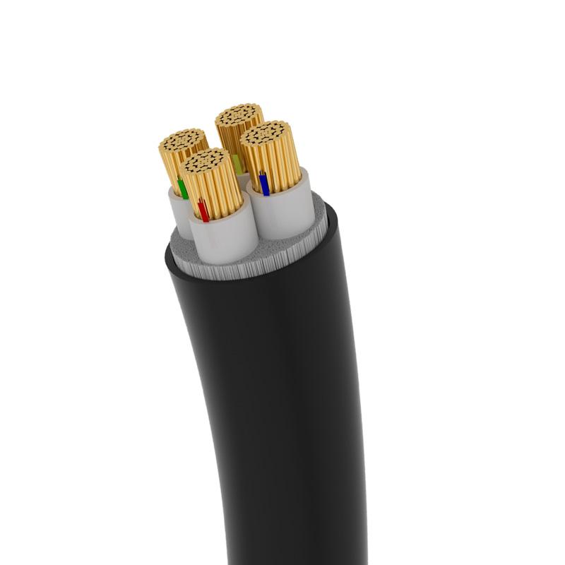 世腾 铜芯交联聚乙烯绝缘聚氯乙烯护套电缆，YJV-0.6/1kV-4*35 售卖规格：1米