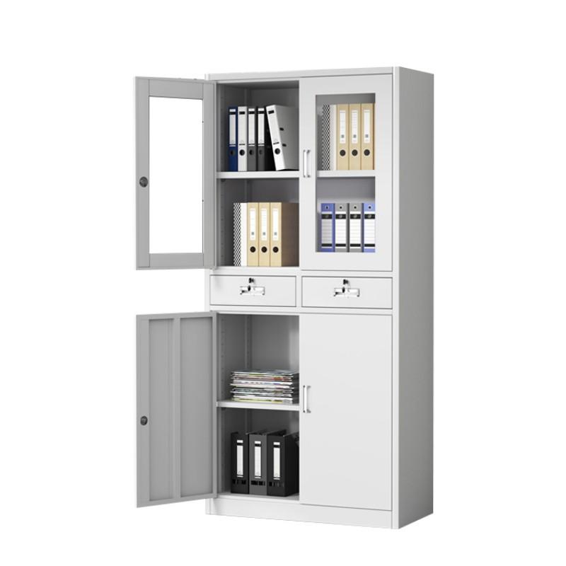 俱威 办公室文件柜二斗器文件柜，VBJ07 1800*850*390mm 厚度0.65mm 售卖规格：1台