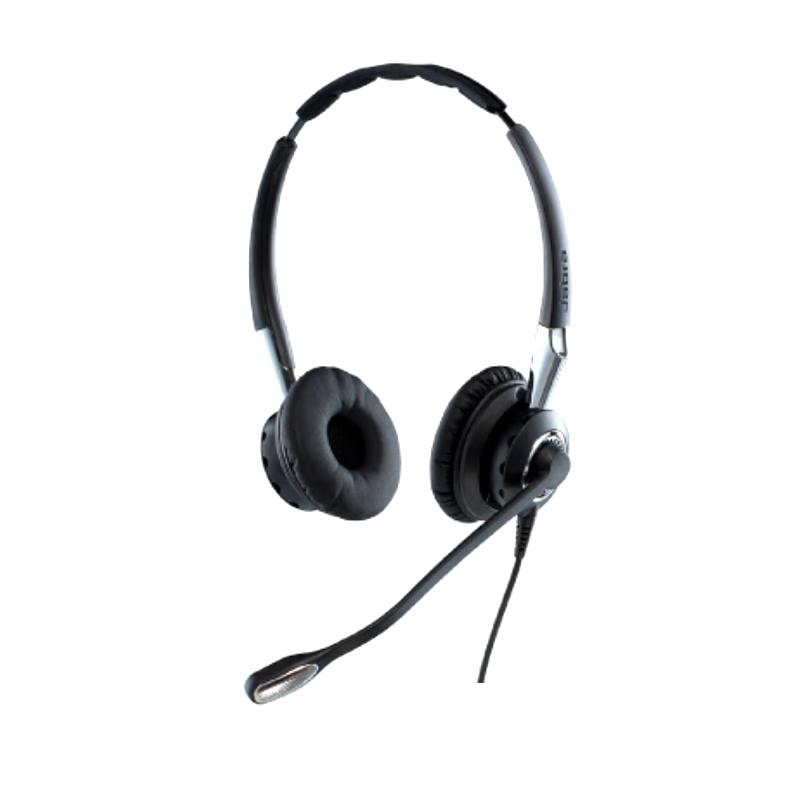 捷波朗/JABRA 电话客服耳麦头戴式耳机,会议办公降噪双耳，BIZ 2400 II Duo UC 售卖规格：1个
