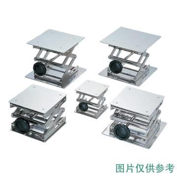 亚速旺/Asone 升降台 顶板×底座100×100mm 旋钮式，6-448-02 售卖规格：1个