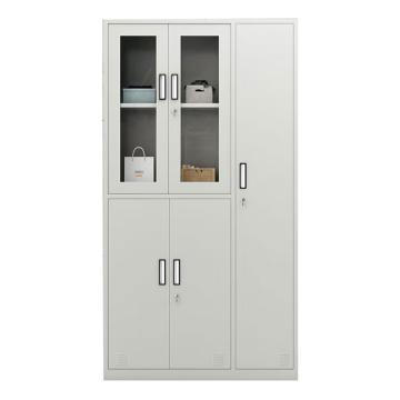 臻远 玻璃更衣柜，ZY-G019 1800*900*420 钢板厚度0.6mm 售卖规格：1个