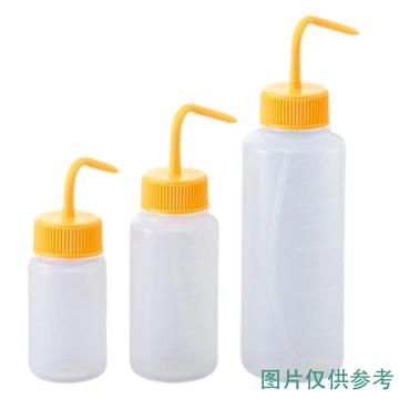 亚速旺/Asone 多色清洗瓶 （广口） 黄色 容量500ml，4-5669-02 售卖规格：1个