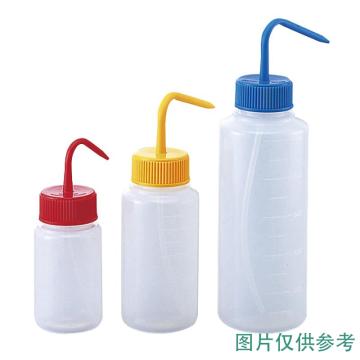 亚速旺/Asone 进口多色清洗瓶（广口） 红色 容量250ml，4-5668-01 售卖规格：1个