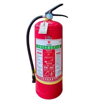龙威消防 手提式水基型灭火器6L,（老国标型号MPZ/6停产，新国标升级型号为MS/ABEF6)，MS/ABEF6 售卖规格：1个