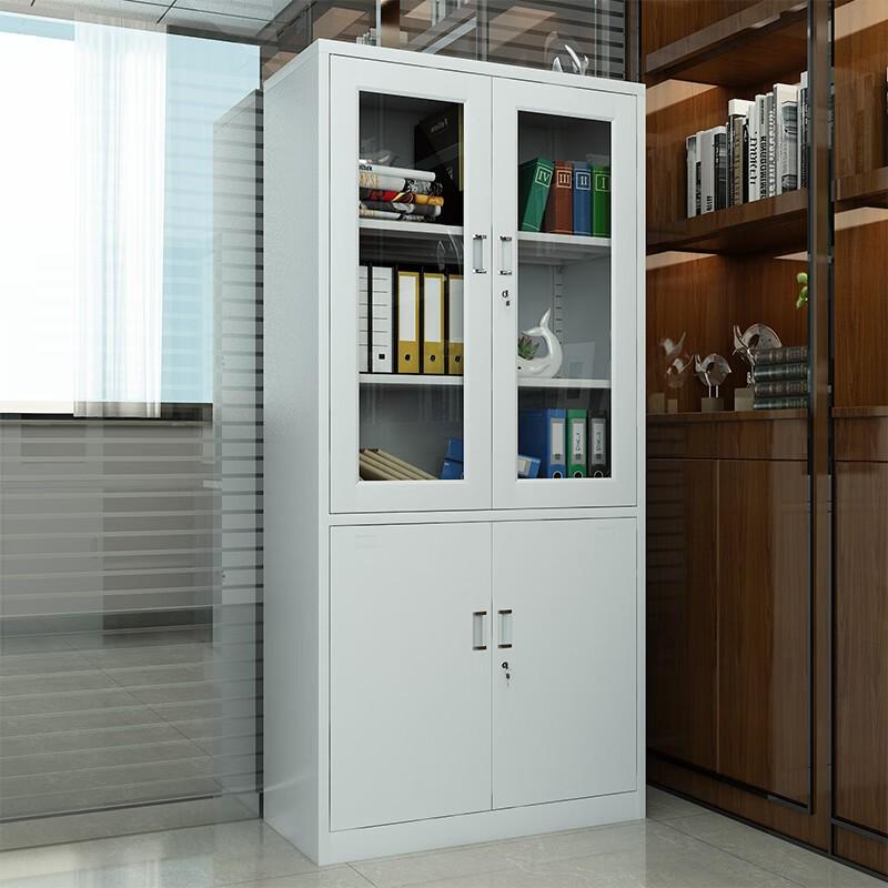 居道夫 钢制文件柜档案柜冷轧钢板大器械文件柜，SL-WJGA-3 灰白色/850*390*1800mm 售卖规格：1个