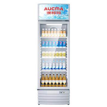 澳柯玛 立式单门冷藏展示柜，SC-278NE ，容积278L，1级能效，风直冷 售卖规格：1台
