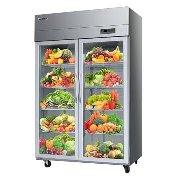 澳柯玛 立式双门单温冰箱，VC-910AJ ，容积910L，1级能效，直冷 售卖规格：1台