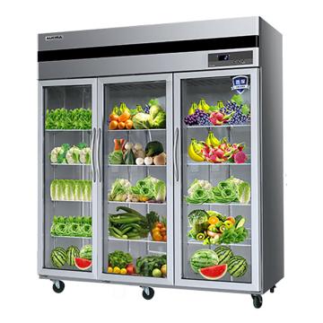 澳柯玛 立式三门单温冰箱，VC-1380AG ，容积1380L，1级能效，直冷 售卖规格：1台