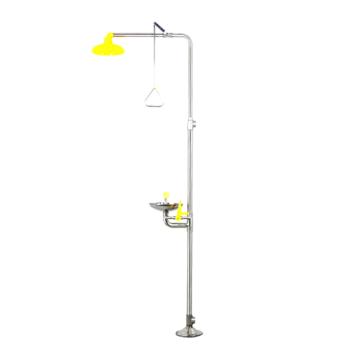 汉盾 复合式冲淋洗眼器（304 不透钢+305盆），HD-EY611 售卖规格：1个