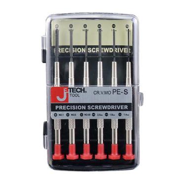 捷科 钟表螺丝批，JETECH-PE-S 小号 售卖规格：1套