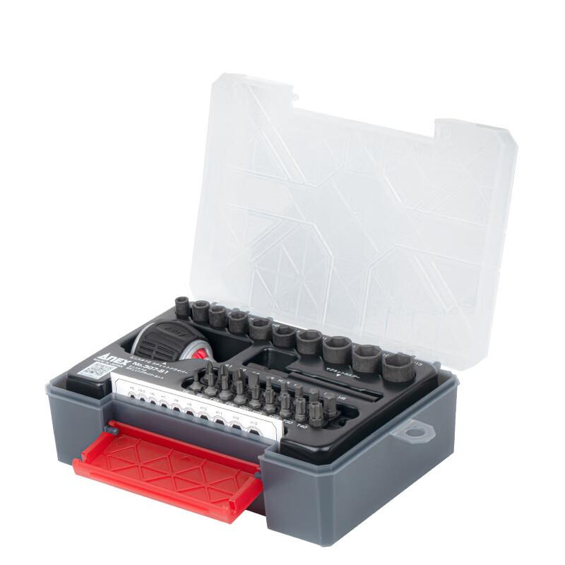 安力士牌 (ANEX)螺丝刀套装，307-S1 售卖规格：1套