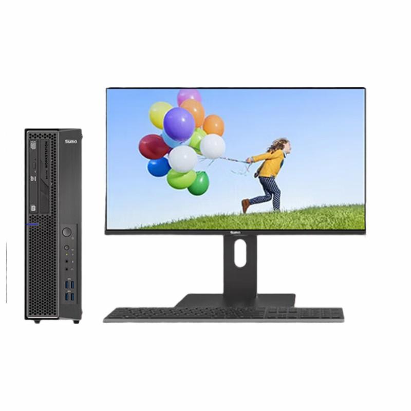 中科可控 台式机电脑，天阔T40. /海光3350/16GB/512G固态/2G独显/含正版麒麟操作系统/23.8英寸显示器 TaurusDB V2.0 售卖规格：1台