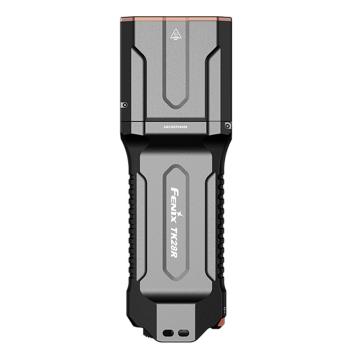 Fenix 强光手电筒，TK28R 黑色，6500流明，400米远射，尺寸147.83*51*32mm 售卖规格：1个