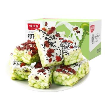 味滋源 绿豆奶盖沙琪玛 420g，420g/箱 售卖规格：23盒/盒