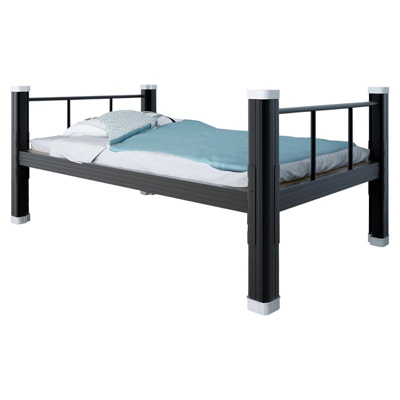 臻远 钢制型材床,员工宿舍床,学生公寓床，XCC-02 2000*1000*750mm 售卖规格：1张