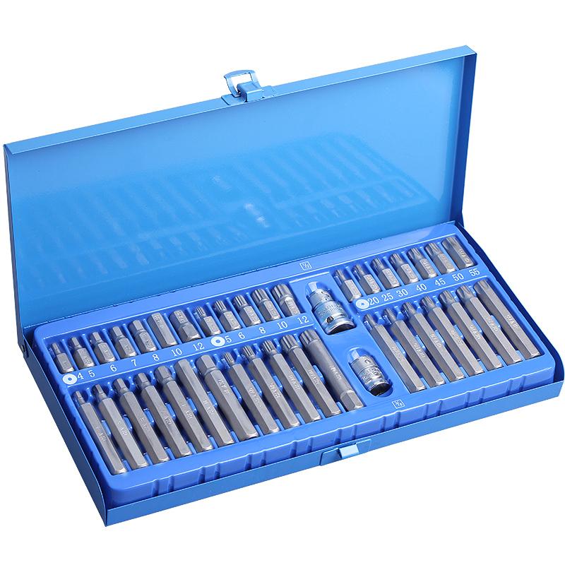 博锋 (BLU-MOL)汽保螺丝批头 40件套，ESC040 售卖规格：40个/套