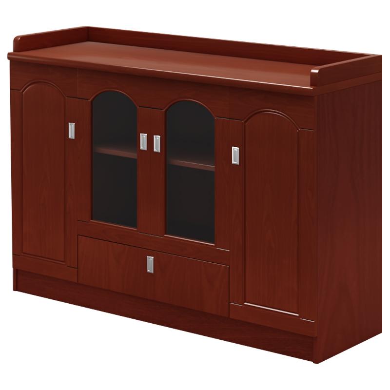 臻远 简约茶水柜木质贴皮油漆矮柜餐边柜收纳柜1.2米，ZY-CSG-3 1200*400*800mm 售卖规格：1个