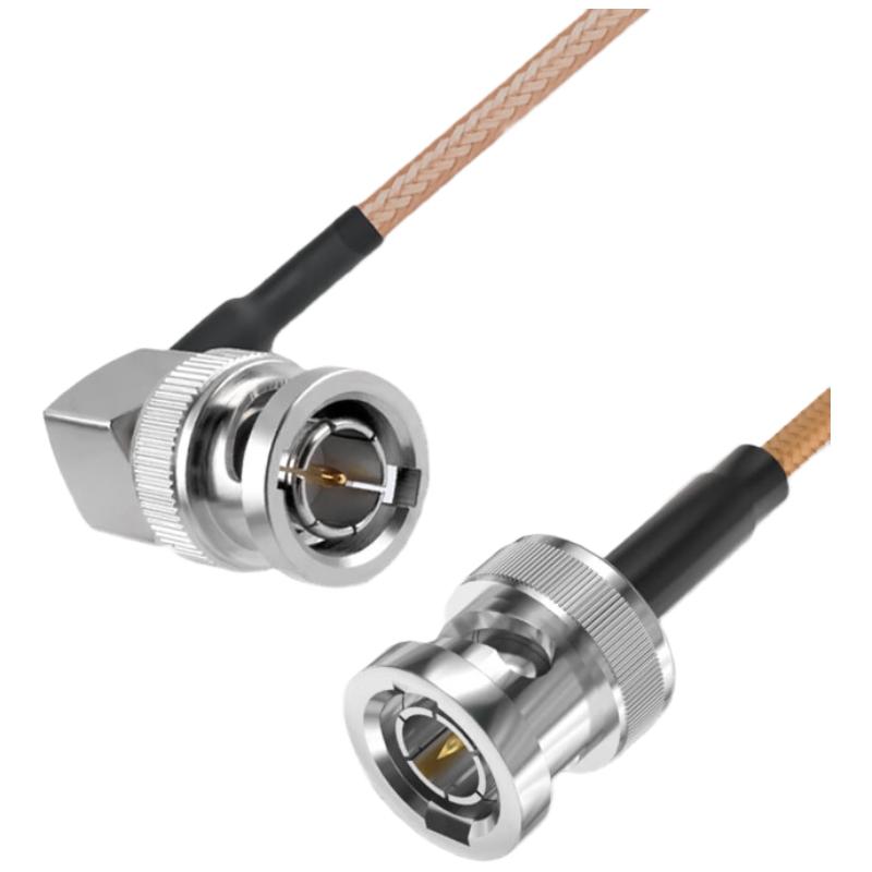 柏森德 3G-SDI高清视频线BNC连接线 1080P超细sdi线 直头对弯头，BSD-SDI-ZW12 10米 售卖规格：1根