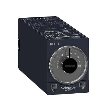施耐德 时间继电器，REXL4TMBD 售卖规格：1个