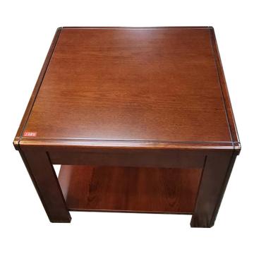 震怡 方茶几胡桃色，ZY-YQFJ 600*600*450mm 售卖规格：1张