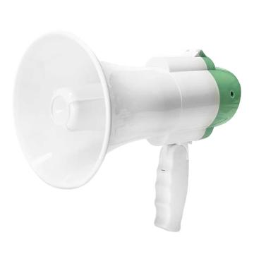 安赛瑞 折叠手持喊话器，1G00469 材质：塑料 规格：25x15x21cm 681/781录音240秒1电池（8小时） 售卖规格：1盒