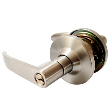 安赛瑞 铝合金执手锁，5D00594 铝合金执手+不锈钢挡盖 把手宽约120mm 70门边距长舌 售卖规格：1把