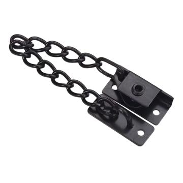 安赛瑞 窗户限位器，1C00079 不锈钢窗链 黑色免打孔 链长200mm 售卖规格：1个