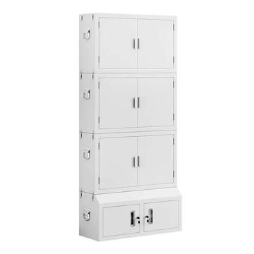 震怡 手机屏蔽柜四层48格+低底柜组合，ZY-SJPBG448D 776*300*1769mm 售卖规格：1台