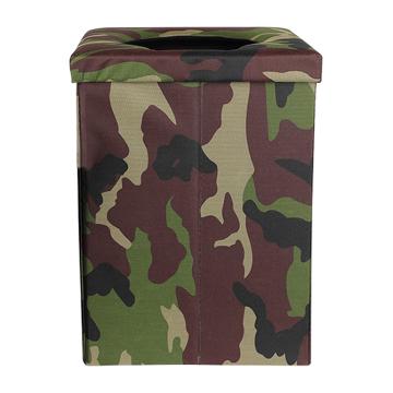 安赛瑞 折叠便携式马桶，310589 防水牛津布+木质复合板 规格：马桶圈外部直径长31cm宽31cm 总体高40cm 售卖规格：1盒