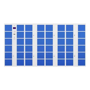 震怡 智能存包柜条码款48门，ZY-ZNCBGTM48B 3400*460*1800mm 厚度1.0mm 售卖规格：1台