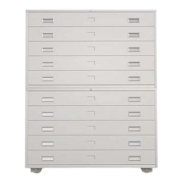 震怡 底图柜1号两节，ZY-DTG1H2 1000*700*1200mm 厚度0.8mm 售卖规格：1台