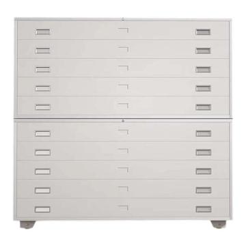 震怡 底图柜0号两节，ZY-DTG0H3 1300*930*1200mm 厚度0.8mm 售卖规格：1台