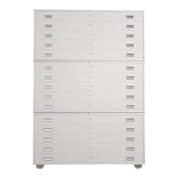 震怡 底图柜0号三节，ZY-DTG0H3 1300*930*1750mm 厚度0.8mm 售卖规格：1台