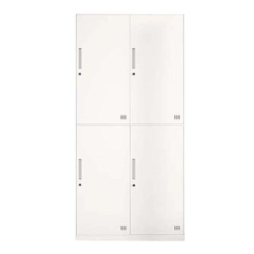 震怡 薄边四门更衣柜，ZY-ZBGYGW4 W900*D500*H1850mm 厚度0.8mm 售卖规格：1台