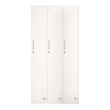 震怡 薄边三门更衣柜，ZY-ZBGYGW3 W900*D500*H1850mm 厚度0.8mm 售卖规格：1台