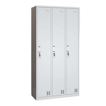 震怡 钢制 三门更衣柜，ZY-SMGYGHB W900*D420*H1800mm 厚度0.5mm 售卖规格：1台