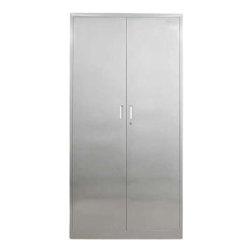 震怡 不锈钢对开门文件柜304款，ZY-BXGWJGDKT04 900*400*1800mm 厚度0.5mm 售卖规格：1台