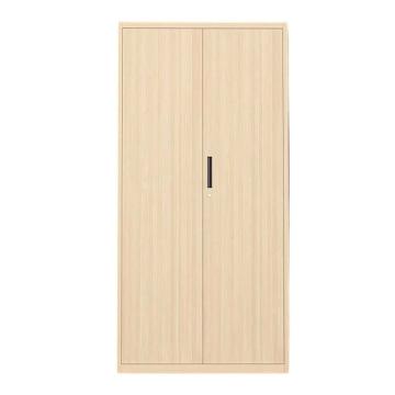 震怡 薄边拆装转印浅樱桃木纹通门文件柜，ZY-ZBTMYTM W900*D400*H1850mm 厚度0.8mm 售卖规格：1台