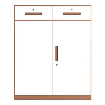 震怡 咖白文件柜（二斗下节），ZY-WJGKBEDXJ 900*400*1090mm 厚度0.8mm 售卖规格：1台