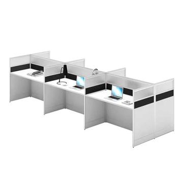 震怡 王字型六人位办公桌，ZY-SH10221 W3600*D1200*H1100mm 售卖规格：1张