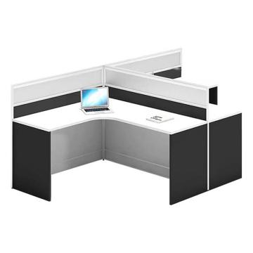 震怡 T型双人位办公桌，ZY-SH10227 W2400*D1400*H1100mm 售卖规格：1张