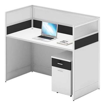 震怡 单人位办公桌（含柜），ZY-SH10214 W1200*D600*H1100mm 售卖规格：1张