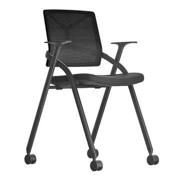 震怡 活动轮网面培训椅，ZY-SH10296 610*535*855mm 售卖规格：1把