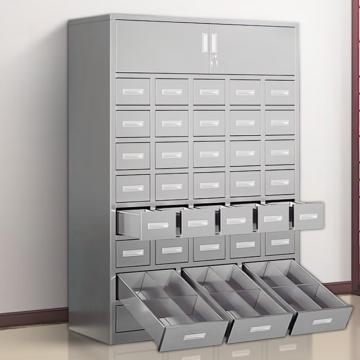 晶璨 标记牌存放柜，定制 长宽高(2000*500*1200mm)，抽屉尺寸长高(120*150)201不锈钢 售卖规格：1个