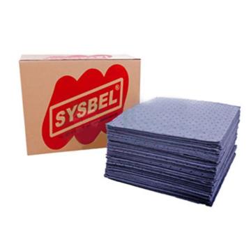 西斯贝尔/SYSBEL 通用型吸附棉片，UP0001G 40×50cm 100片/箱 售卖规格：100片/箱