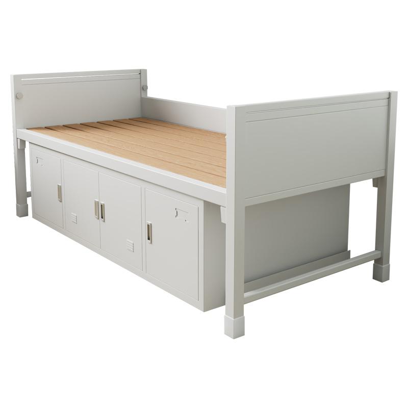 居道夫 单人床宿舍铁架床钢制组合单层床，JDF4041801 售卖规格：1张