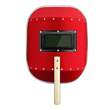 国力 电焊帽子，红色手持式 售卖规格：1个