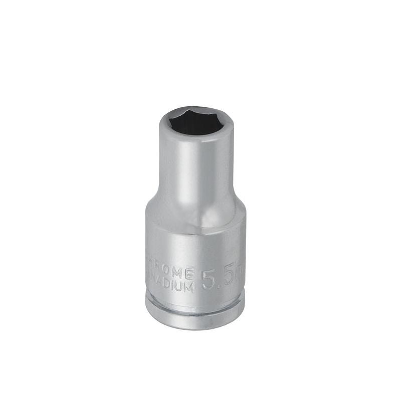 罗宾汉/RUBICON (1/4"Dr)六角套筒5.5mm，RHS-155. 售卖规格：1个